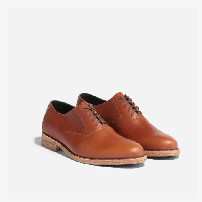 Nisolo Oxfords and Loafers Men Everyday Oxford Brandy
