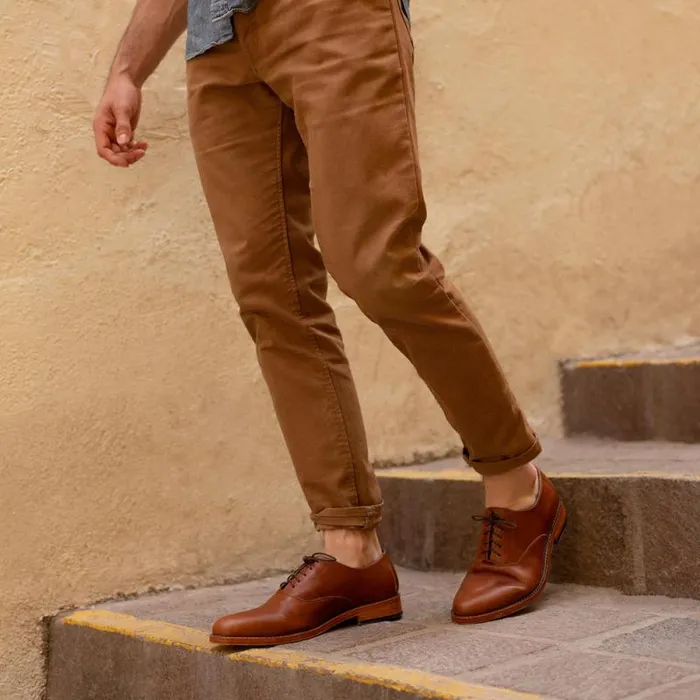 Nisolo Oxfords and Loafers Men Everyday Oxford Brandy