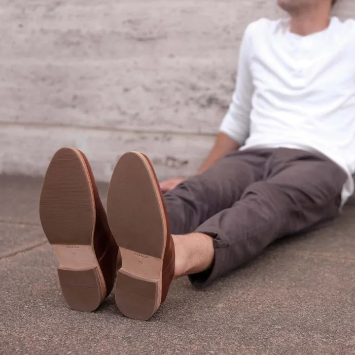 Nisolo Oxfords and Loafers Men Everyday Oxford Brandy