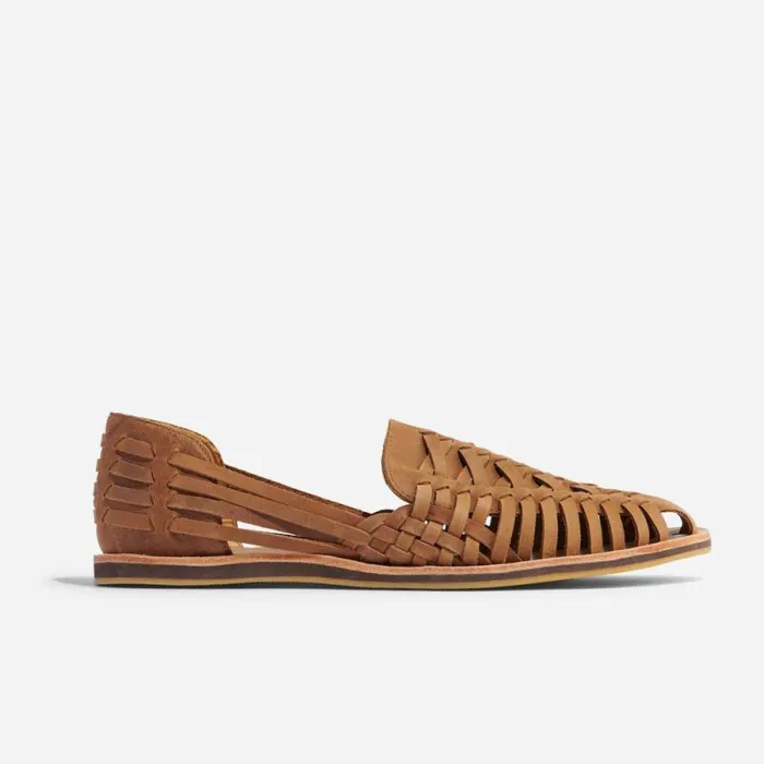 Nisolo Oxfords and Loafers Men Huarache Sandal Tobacco Nisolo Oxfords and Loafers Men Huarache Sandal Tobacco