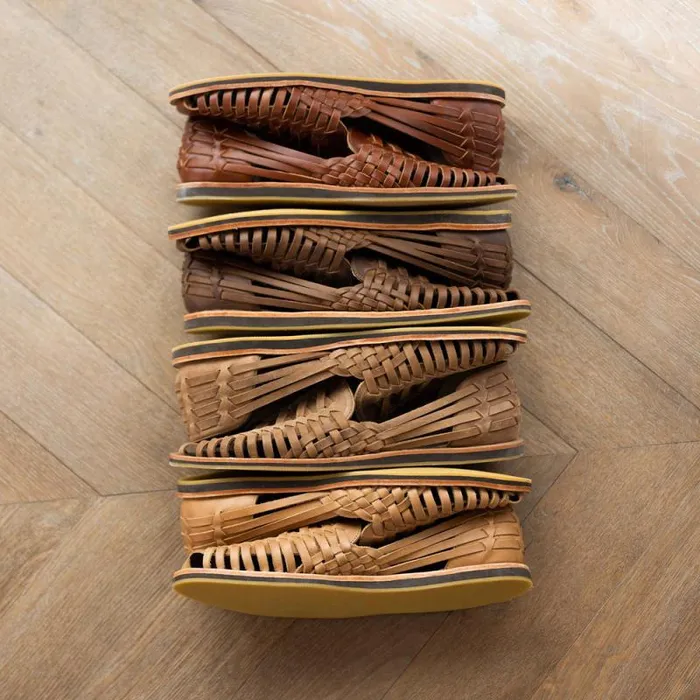 Nisolo Oxfords and Loafers Men Huarache Sandal Tobacco Nisolo Oxfords and Loafers Men Huarache Sandal Tobacco