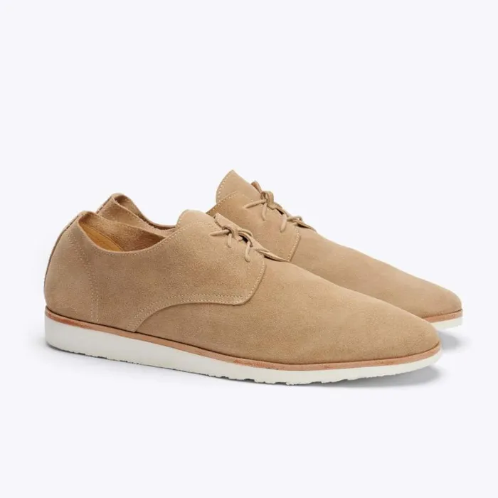 Nisolo Oxfords and Loafers Men Lightweight Flex Derby Stone