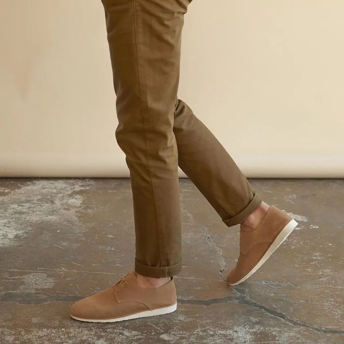 Nisolo Oxfords and Loafers Men Lightweight Flex Derby Stone Nisolo Oxfords and Loafers Men Lightweight Flex Derby Stone