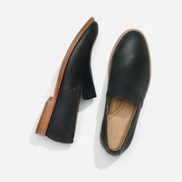 Nisolo Oxfords and Loafers Men Rio SlipOn Loafer Black Nisolo Oxfords and Loafers Men Rio SlipOn Loafer Black