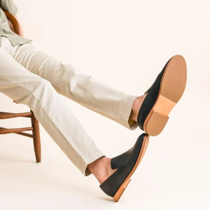 Nisolo Oxfords and Loafers Men Rio SlipOn Loafer Black Nisolo Oxfords and Loafers Men Rio SlipOn Loafer Black
