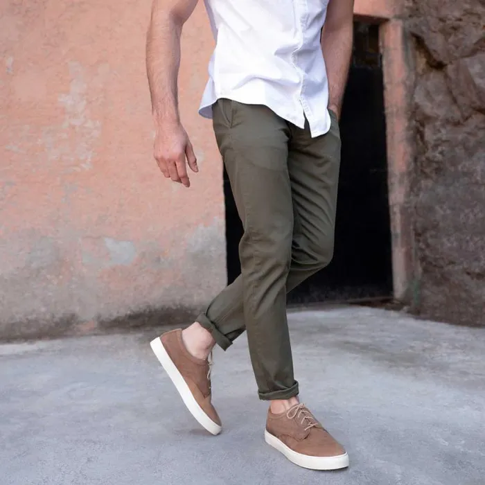 Nisolo Sneakers Men Everyday Low Top Sneaker Tobacco