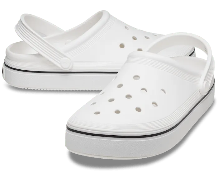 Off Court Clog White Men Crocs Clogs