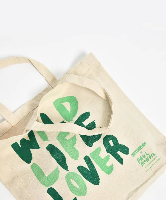 One Teaspoon Bags WILDLIFE LOVER PREMIUM CANVAS TOTE 8211 Women