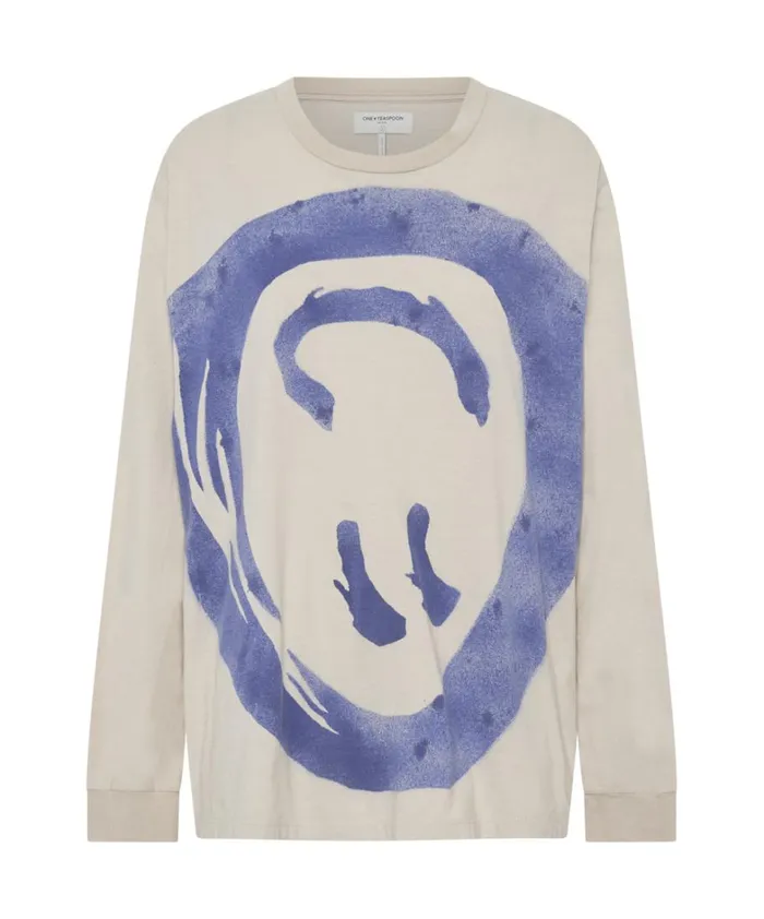 One Teaspoon Basic Tees ALL YOU NEED IS LOVE LONGSLEEVE TEE 8211 Women One Teaspoon Basic Tees ALL YOU NEED IS LOVE LONGSLEEVE TEE 8211 Women
