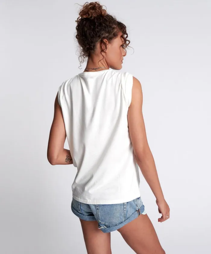 One Teaspoon Basic Tees OFF WHITE AUSTIN SANTA FE TEE 8211 Women