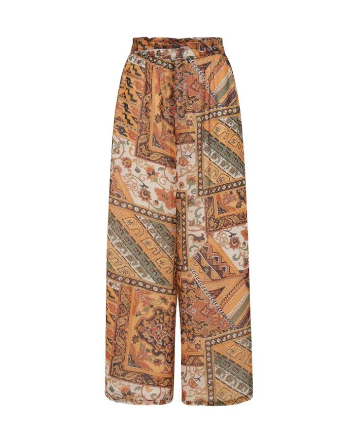 One Teaspoon Bottoms BAZAAR PAISLEY PALAZZO PANTS 8211 Women One Teaspoon Bottoms BAZAAR PAISLEY PALAZZO PANTS 8211 Women