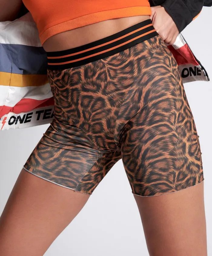 One Teaspoon Bottoms OTS ANIMAL BIKE SHORTS 8211 Women One Teaspoon Bottoms OTS ANIMAL BIKE SHORTS 8211 Women