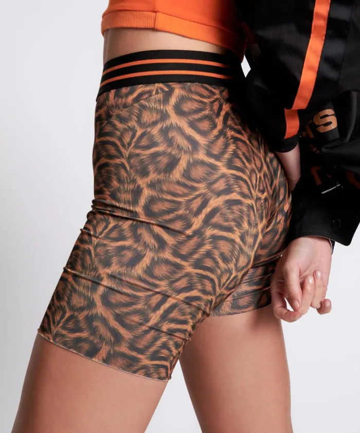 One Teaspoon Bottoms OTS ANIMAL BIKE SHORTS 8211 Women One Teaspoon Bottoms OTS ANIMAL BIKE SHORTS 8211 Women