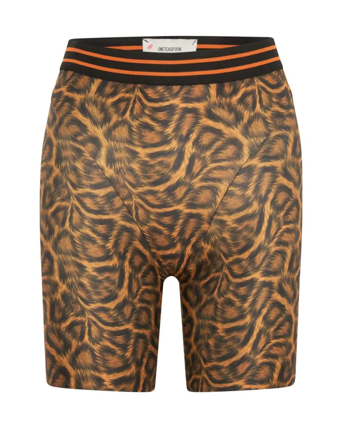 One Teaspoon Bottoms OTS ANIMAL BIKE SHORTS 8211 Women One Teaspoon Bottoms OTS ANIMAL BIKE SHORTS 8211 Women