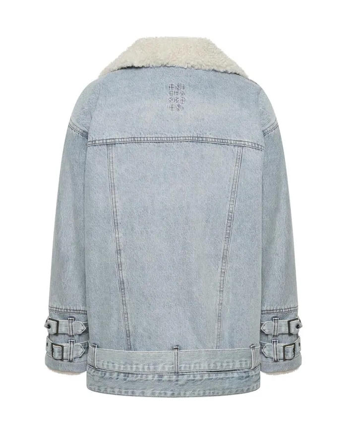 One Teaspoon Denim Jackets SALTY DOG DENIM AVIATOR JACKET 8211 Women One Teaspoon Denim Jackets SALTY DOG DENIM AVIATOR JACKET 8211 Women