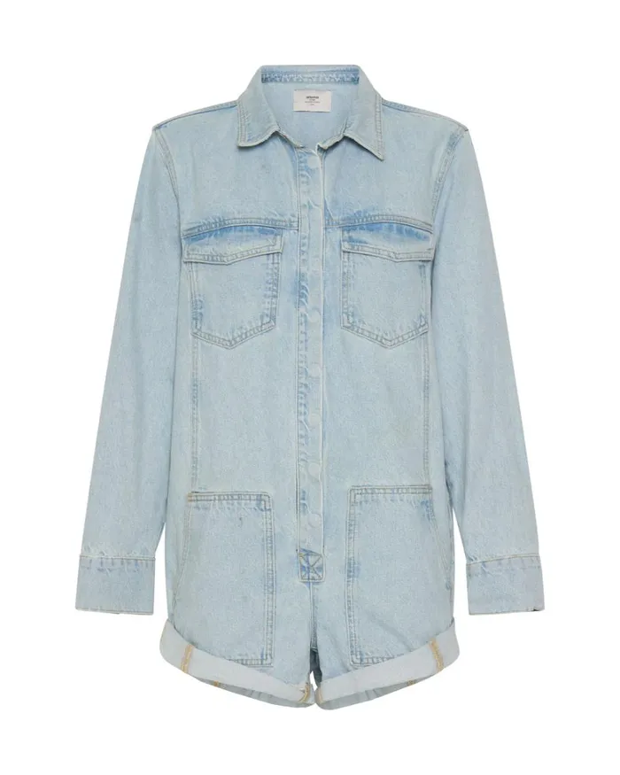 One Teaspoon Denim Jumpsuits BEST BLUE SMILEY CARGO PROPHECY JUMPSUIT 8211 Women
