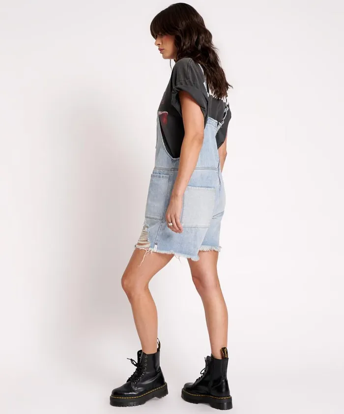 One Teaspoon Denim Jumpsuits HENDRIXE PINI DENIM PLAYSUIT 8211 Women One Teaspoon Denim Jumpsuits HENDRIXE PINI DENIM PLAYSUIT 8211 Women