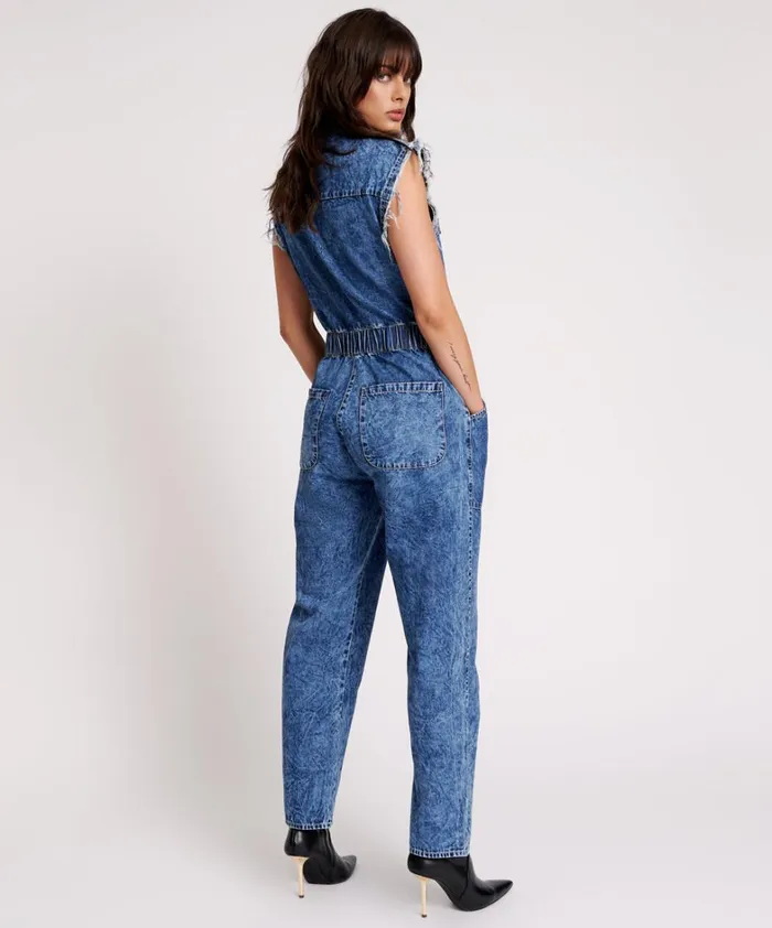 One Teaspoon Denim Jumpsuits OLIVIA SLEEVELESS OVERALL 8211 Women