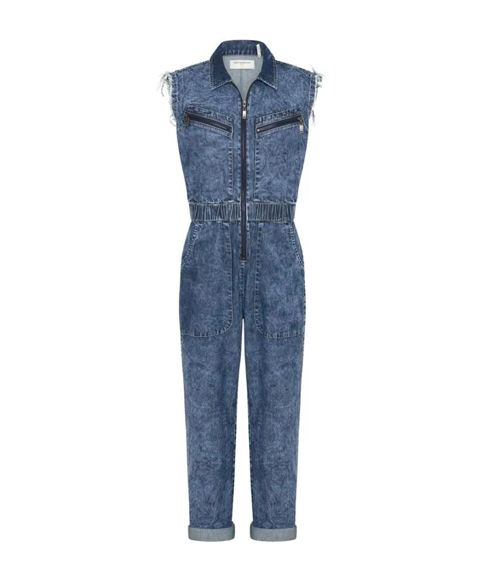 One Teaspoon Denim Jumpsuits OLIVIA SLEEVELESS OVERALL 8211 Women