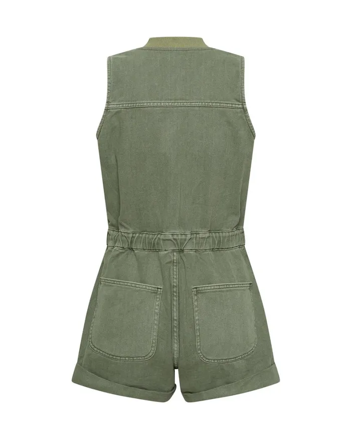 One Teaspoon Denim Jumpsuits SUPER KHAKI LILLY DENIM JUMPSUIT 8211 Women One Teaspoon Denim Jumpsuits SUPER KHAKI LILLY DENIM JUMPSUIT 8211 Women