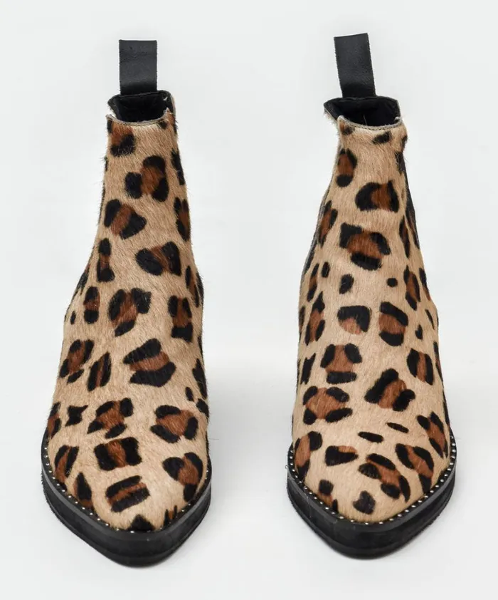 One Teaspoon Footwear LEOPARD CHELSEA BOOT 8211 Women One Teaspoon Footwear LEOPARD CHELSEA BOOT 8211 Women