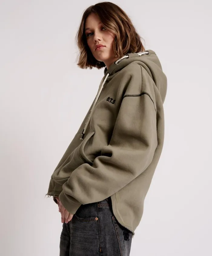 One Teaspoon Hoodies And Sweats OTS THREADED LOGO HOODY 8211 Women One Teaspoon Hoodies And Sweats OTS THREADED LOGO HOODY 8211 Women
