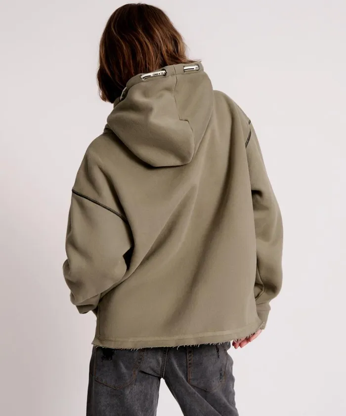 One Teaspoon Hoodies And Sweats OTS THREADED LOGO HOODY 8211 Women One Teaspoon Hoodies And Sweats OTS THREADED LOGO HOODY 8211 Women