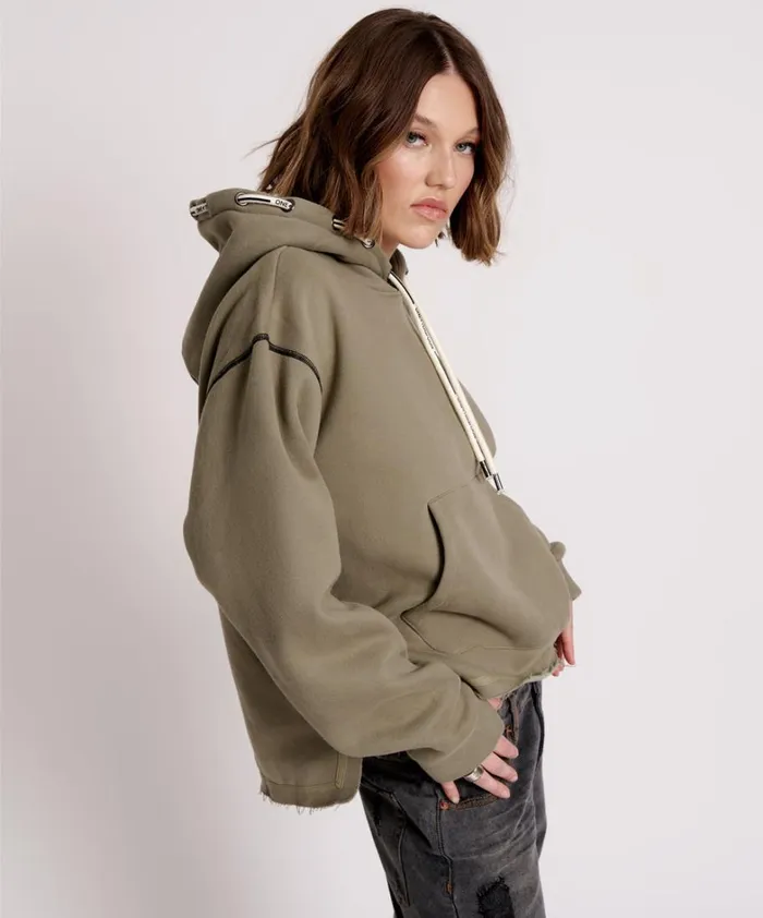 One Teaspoon Hoodies And Sweats OTS THREADED LOGO HOODY 8211 Women One Teaspoon Hoodies And Sweats OTS THREADED LOGO HOODY 8211 Women