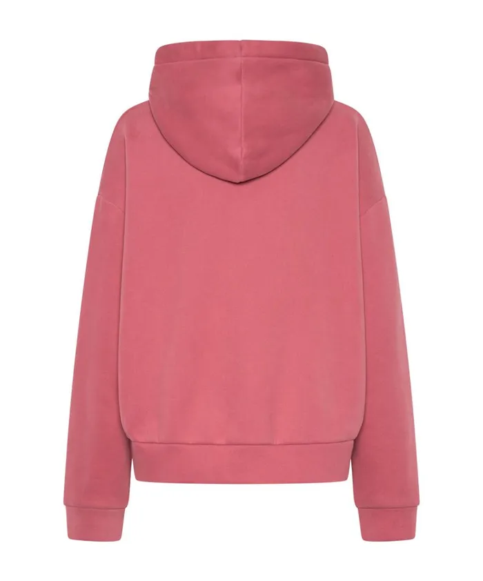 One Teaspoon Hoodies And Sweats RED VELVET LUXE TWISTED HOODY 8211 Women