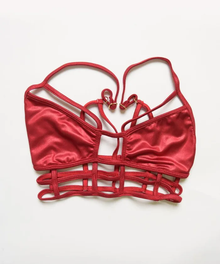One Teaspoon Intimates SUPERMAN BODICE RED 8211 Women