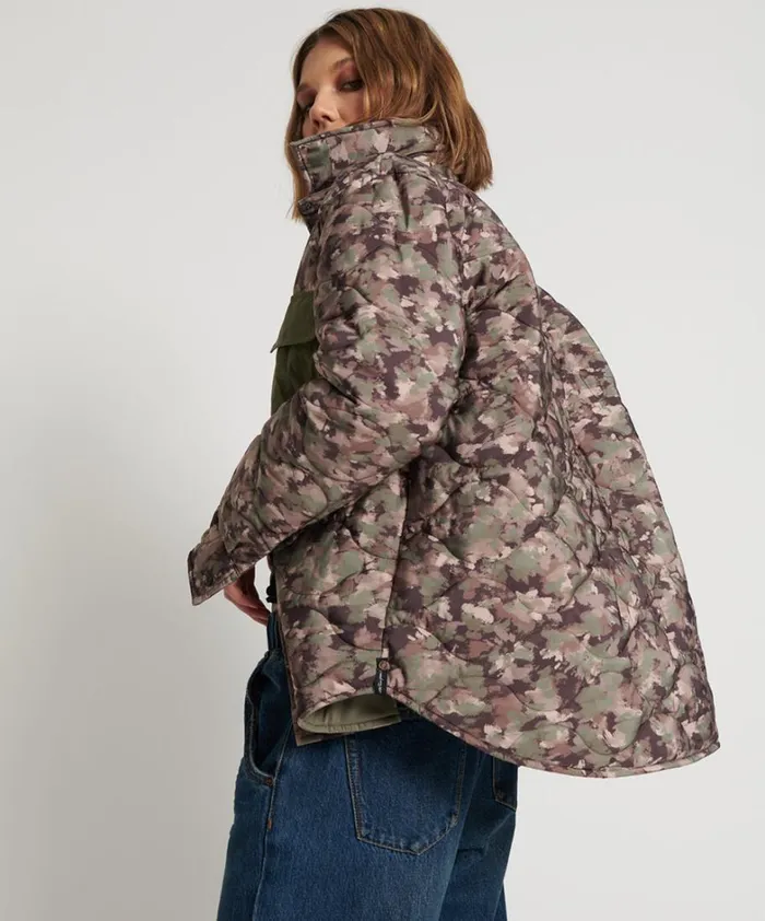 One Teaspoon Jackets CAMO QUILTED JACKET 8211 Women One Teaspoon Jackets CAMO QUILTED JACKET 8211 Women