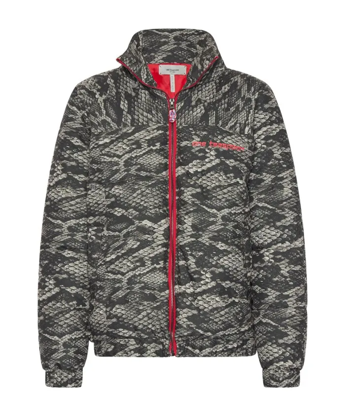 One Teaspoon Jackets SNAKED DIRTEE LOVE PUFFA JACKET 8211 Women