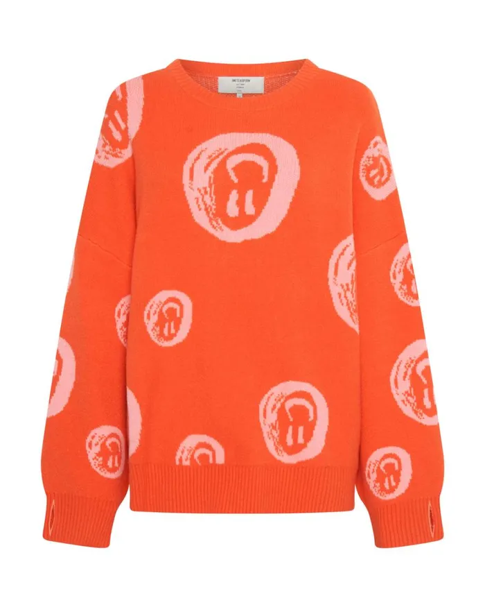 One Teaspoon Knitwear ALL OVER SMILEY KNIT SWEATER 8211 Women One Teaspoon Knitwear ALL OVER SMILEY KNIT SWEATER 8211 Women