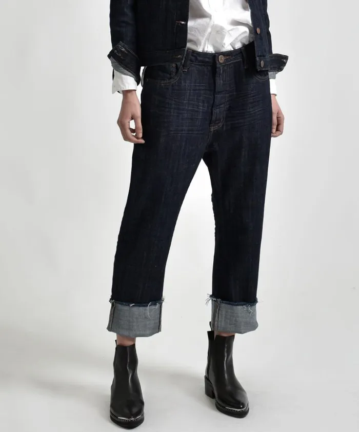 One Teaspoon Organic Tees ORGANIC RAW BANDIT JEAN BLUE 8211 Women