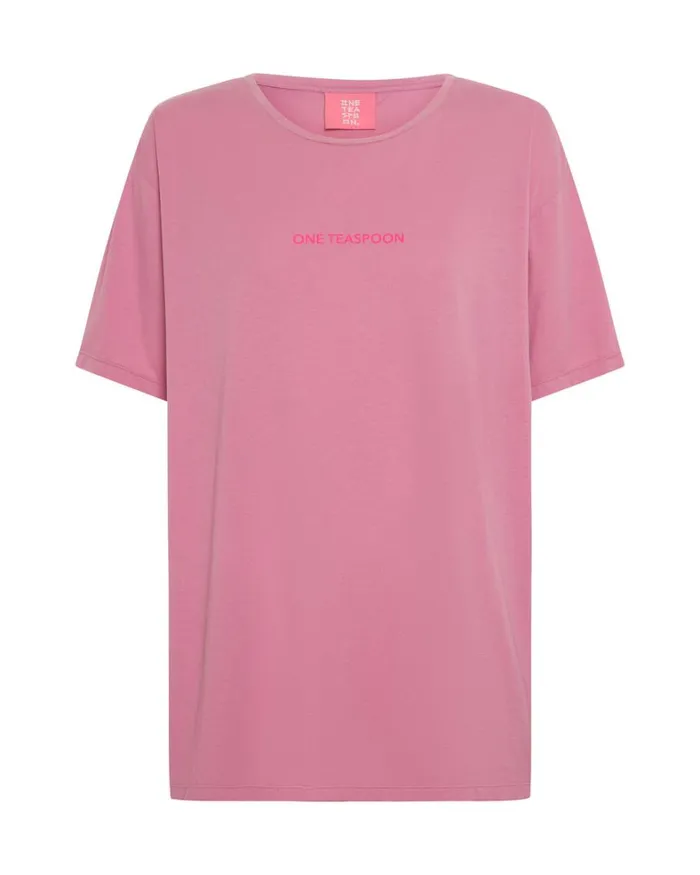 One Teaspoon Organic Tees SMILEY ORGANIC UNISEX TEE 8211 Women