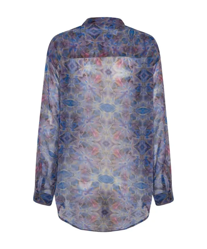One Teaspoon Shirts CYMATIC REFLECTIONS UTILITY SHIRT 8211 Women
