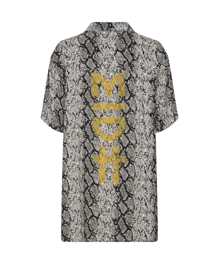 One Teaspoon Shirts MIDH SNAKE UNISEX SHIRT 8211 Women