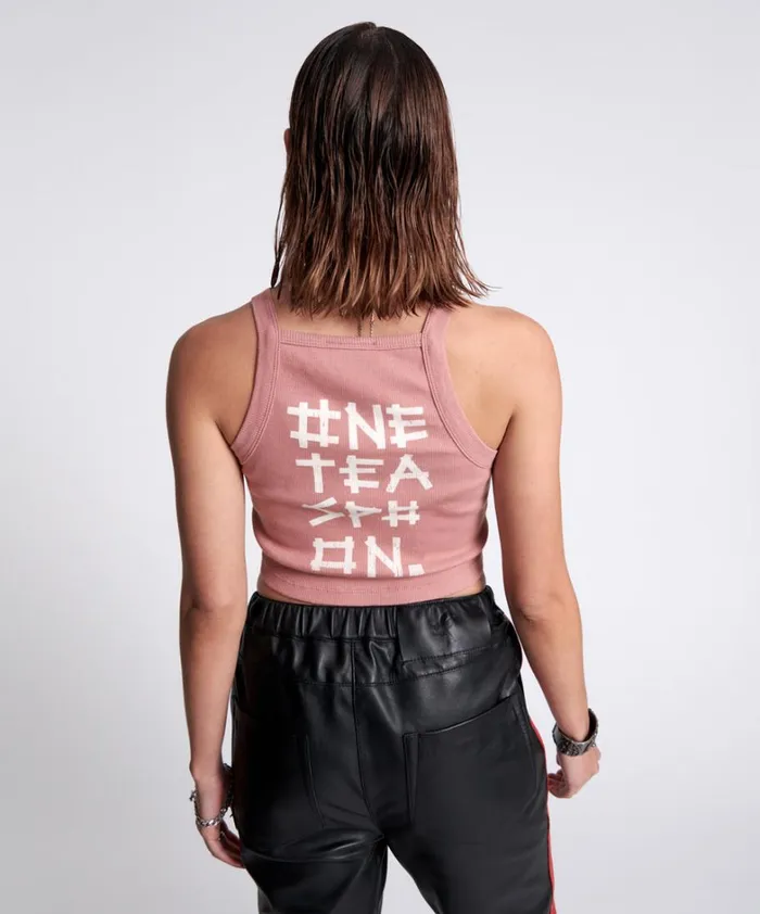 One Teaspoon Tees and Tanks BAMBOO LOGO RALLY TANK 8211 Women One Teaspoon Tees and Tanks BAMBOO LOGO RALLY TANK 8211 Women