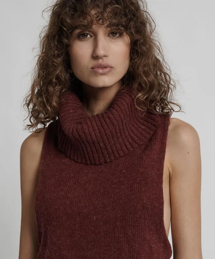 One Teaspoon Tops PARISIENNE ROLL NECK TOP 8211 Women