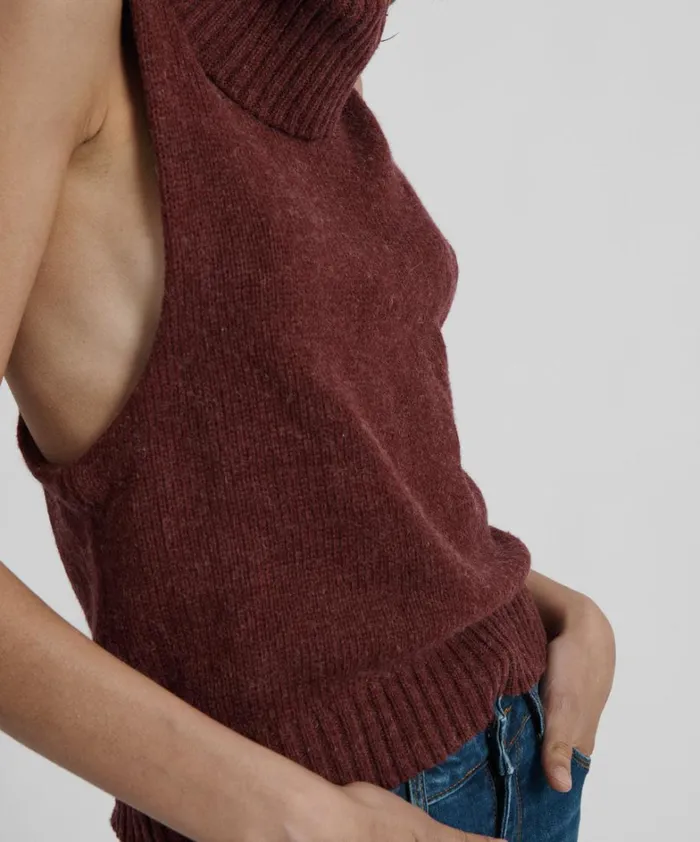 One Teaspoon Tops PARISIENNE ROLL NECK TOP 8211 Women