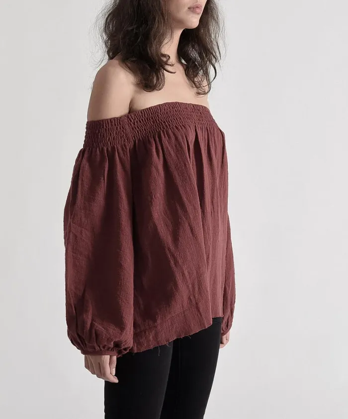 One Teaspoon Tops TAHITIAN PEARL MUSLIN TOP 0 8211 Women