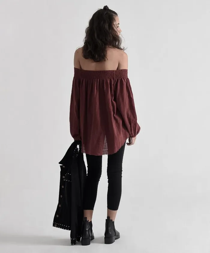 One Teaspoon Tops TAHITIAN PEARL MUSLIN TOP 0 8211 Women
