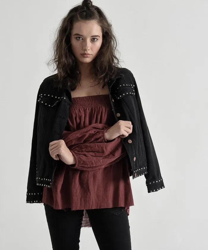 One Teaspoon Tops TAHITIAN PEARL MUSLIN TOP 0 8211 Women