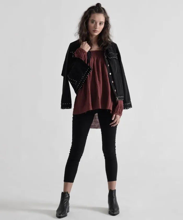 One Teaspoon Tops TAHITIAN PEARL MUSLIN TOP 0 8211 Women