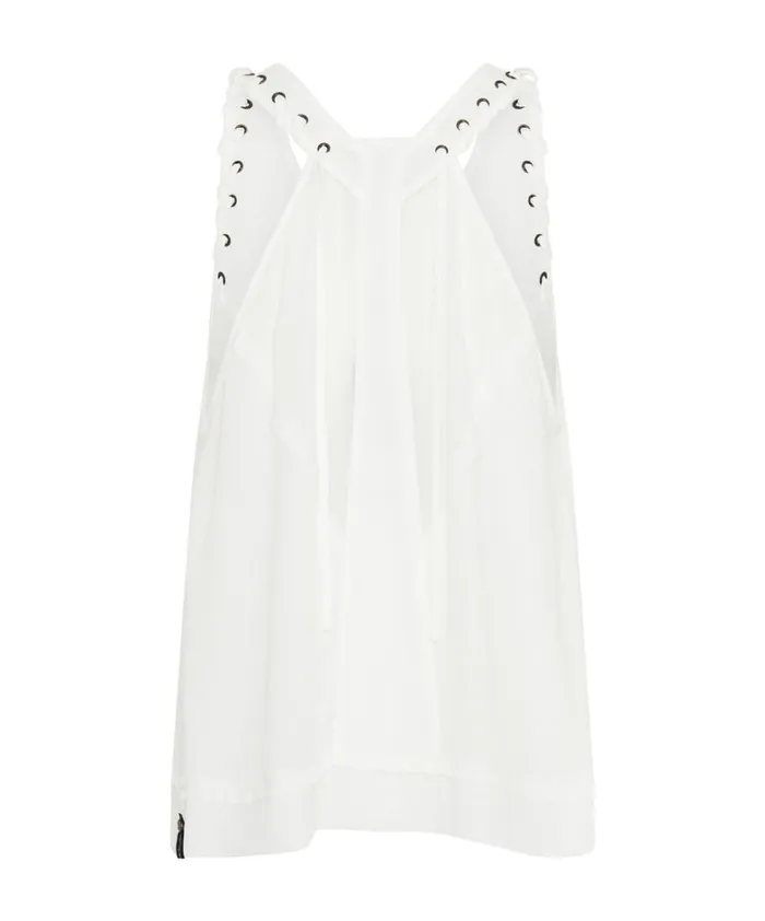 One Teaspoon Tops WHITE LACED CHARLESTON TOP 8211 Women