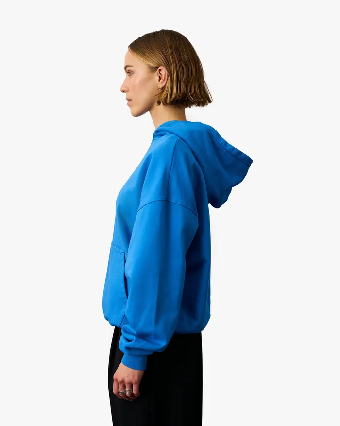 Organic Oversized Hood 8211 Deep Black Hoodies Colorfulstandard Women