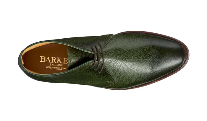 Orkney 8211 Green Grain Men Barker Shoes Mens Boots