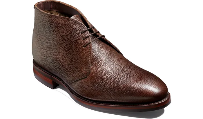 Orkney S 8211 Dark Brown Grain Men Barker Shoes Mens Boots