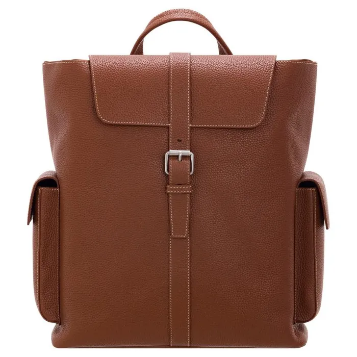 Oroton Backpacks Men Marcus Backpack Dark Whiskey