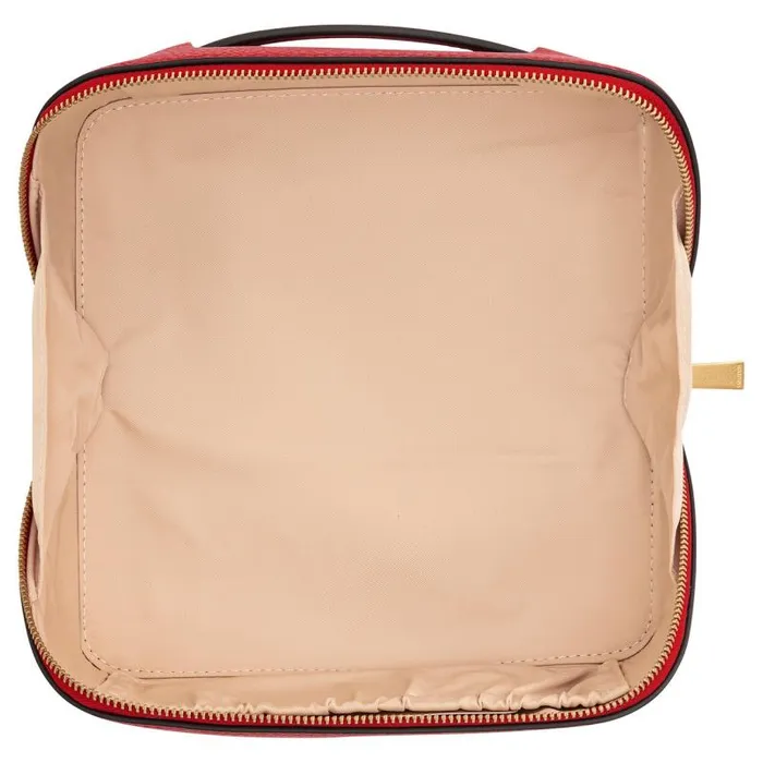 Oroton Beauty Cases Accessories Fife Medium Beauty Case Dark Poppy